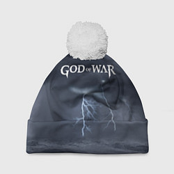 Шапка с помпоном God of War: Storm, цвет: 3D-белый