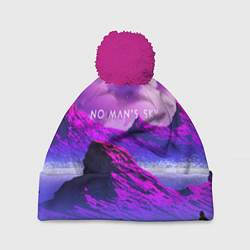 Шапка c помпоном No Man's Sky: Neon Mountains
