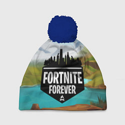 Шапка c помпоном Fortnite Forever