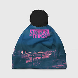 Шапка c помпоном Stranger Things: Pink Heaven