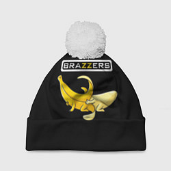 Шапка с помпоном Brazzers: Black Banana, цвет: 3D-белый