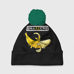 Шапка с помпоном Brazzers: Black Banana, цвет: 3D-зеленый