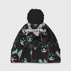 Шапка c помпоном Undertale