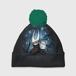 Шапка с помпоном Hollow Knight, цвет: 3D-зеленый