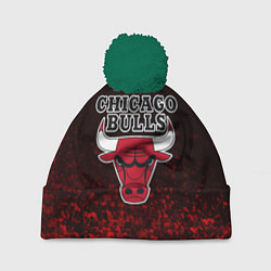 Шапка с помпоном CHICAGO BULLS, цвет: 3D-зеленый