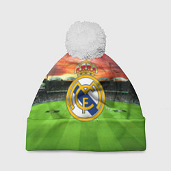 Шапка c помпоном FC Real Madrid