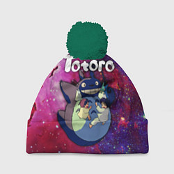 Шапка с помпоном Totoro, цвет: 3D-зеленый