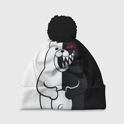 Шапка c помпоном MONOKUMA