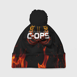 Шапка c помпоном CRITICAL OPS C-OPS