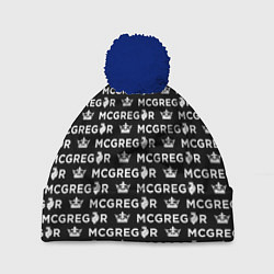 Шапка с помпоном Conor McGregor, цвет: 3D-тёмно-синий