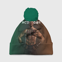 Шапка с помпоном Conor McGregor, цвет: 3D-зеленый
