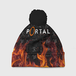 Шапка c помпоном PORTAL