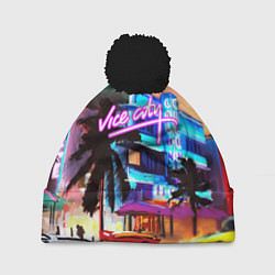 Шапка c помпоном GTA: VICE CITY