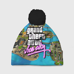 Шапка c помпоном GRAND THEFT AUTO:VICE CITY