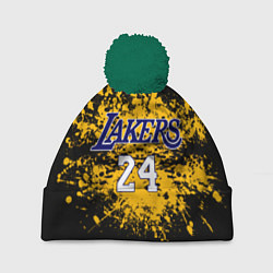 Шапка с помпоном Kobe Bryant, цвет: 3D-зеленый