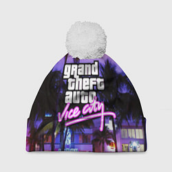Шапка c помпоном Grand Theft Auto Vice City