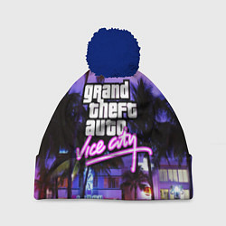 Шапка c помпоном Grand Theft Auto Vice City