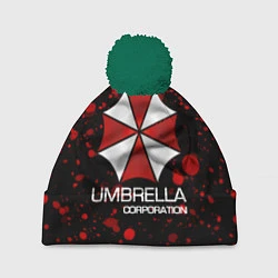 Шапка с помпоном UMBRELLA CORP, цвет: 3D-зеленый