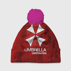 Шапка c помпоном UMBRELLA CORP