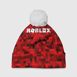 Шапка с помпоном Roblox, цвет: 3D-белый