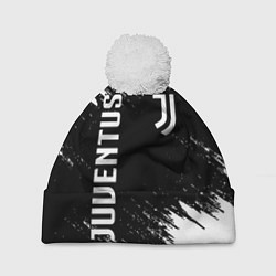 Шапка с помпоном JUVENTUS, цвет: 3D-белый