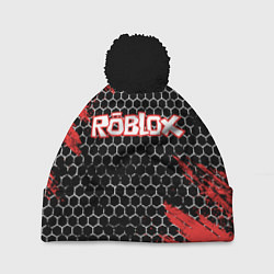 Шапка с помпоном ROBLOX, цвет: 3D-черный