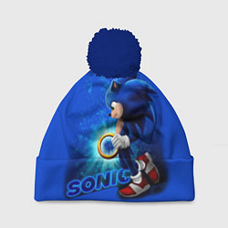 Шапка c помпоном SONIC