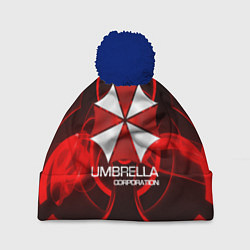 Шапка c помпоном Umbrella Corp