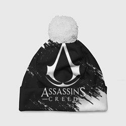 Шапка с помпоном ASSASSINS CREED, цвет: 3D-белый