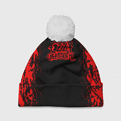 Шапка с помпоном Ozzy Osbourne, цвет: 3D-белый