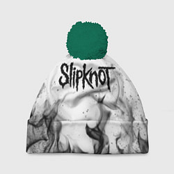 Шапка с помпоном SLIPKNOT, цвет: 3D-зеленый