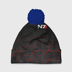 Шапка c помпоном MASS EFFECT N7
