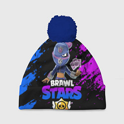 Шапка с помпоном Brawl Stars TARA, цвет: 3D-тёмно-синий