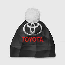 Шапка c помпоном TOYOTA