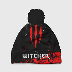 Шапка с помпоном The Witcher, цвет: 3D-черный