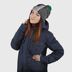 Шапка с помпоном Zero Two, цвет: 3D-зеленый — фото 2