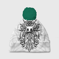 Шапка с помпоном HOLLOW KNIGHT ХОЛЛОУ НАЙТ, цвет: 3D-зеленый