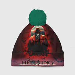Шапка с помпоном HELLSING $$$, цвет: 3D-зеленый