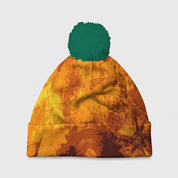 Шапка с помпоном Стимпанк, цвет: 3D-зеленый