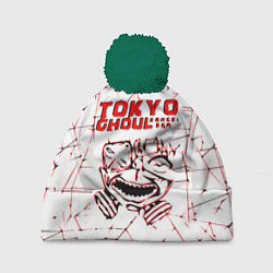 Шапка с помпоном Tokyo - ghoul, цвет: 3D-зеленый