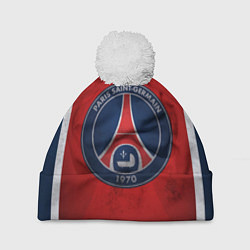 Шапка с помпоном Paris Saint-Germain, цвет: 3D-белый