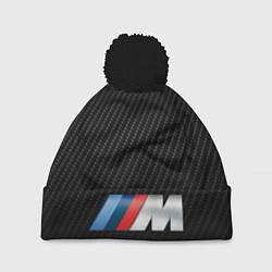 Шапка с помпоном BMW M SPORT АВТОСПОРТ, цвет: 3D-черный