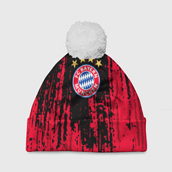 Шапка с помпоном Bayern Munchen: Бавария, цвет: 3D-белый