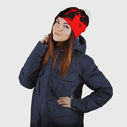 Шапка с помпоном Darkest Dungeon - Темнейшее подземелье, цвет: 3D-белый — фото 2