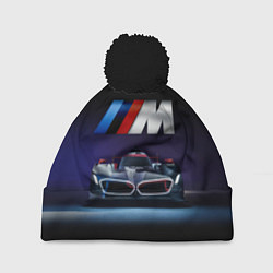 Шапка с помпоном BMW M Performance Motorsport, цвет: 3D-черный