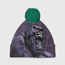 Шапка с помпоном Lord of the Jungle, цвет: 3D-зеленый