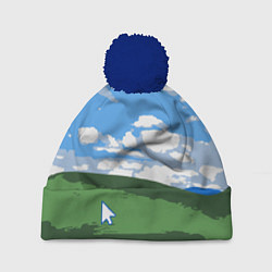 Шапка с помпоном Новый уродливый свитер от майков, цвет: 3D-тёмно-синий