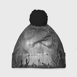 Шапка с помпоном Rave Culture, цвет: 3D-черный