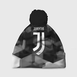 Шапка c помпоном Juventus geometry fc