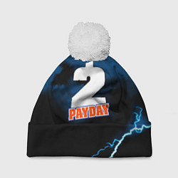 Шапка c помпоном Payday 2 storm